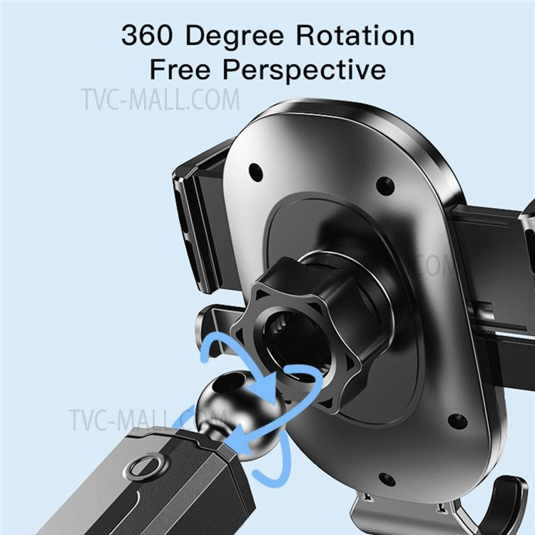 YESIDO C138 Angle-adjustable Car Phone Holder Strong Suction