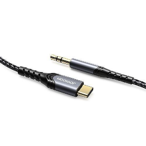 JOYROOM SY-A03 Type-C To 3.5mm Port Hi-Fi Audio Cable 2M - Black