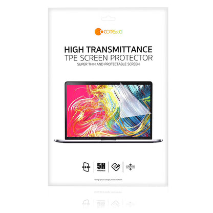 COTEetCI High Transmittance TPU Screen Protector for Macbook Pro